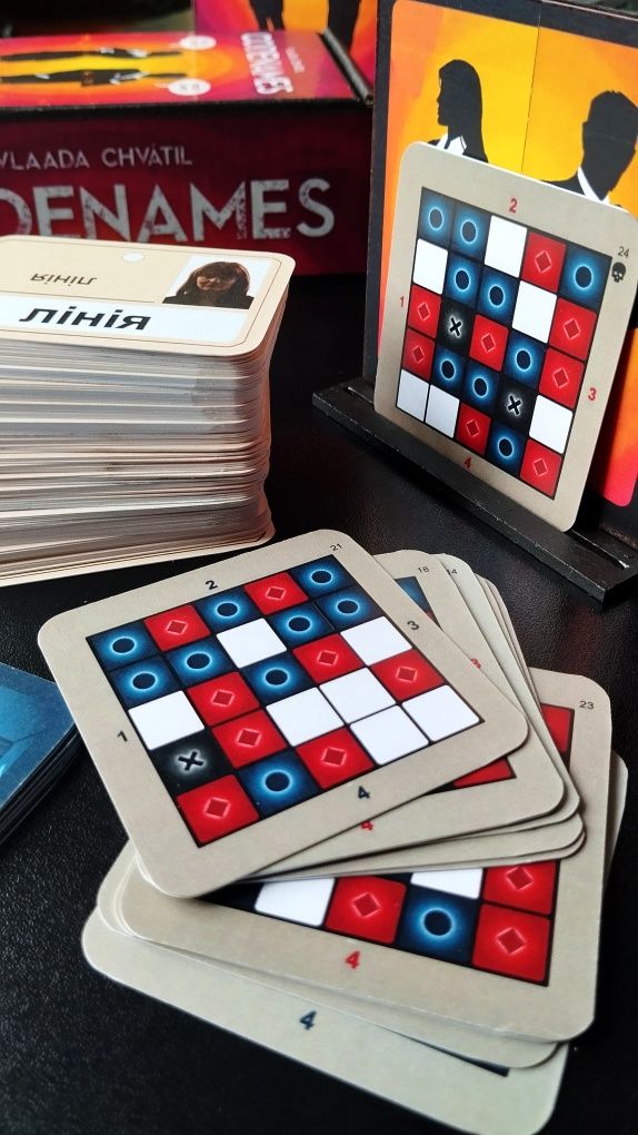 Codenames Кодовые имена / TIN HELM соло-гра / Монстр по-соседству