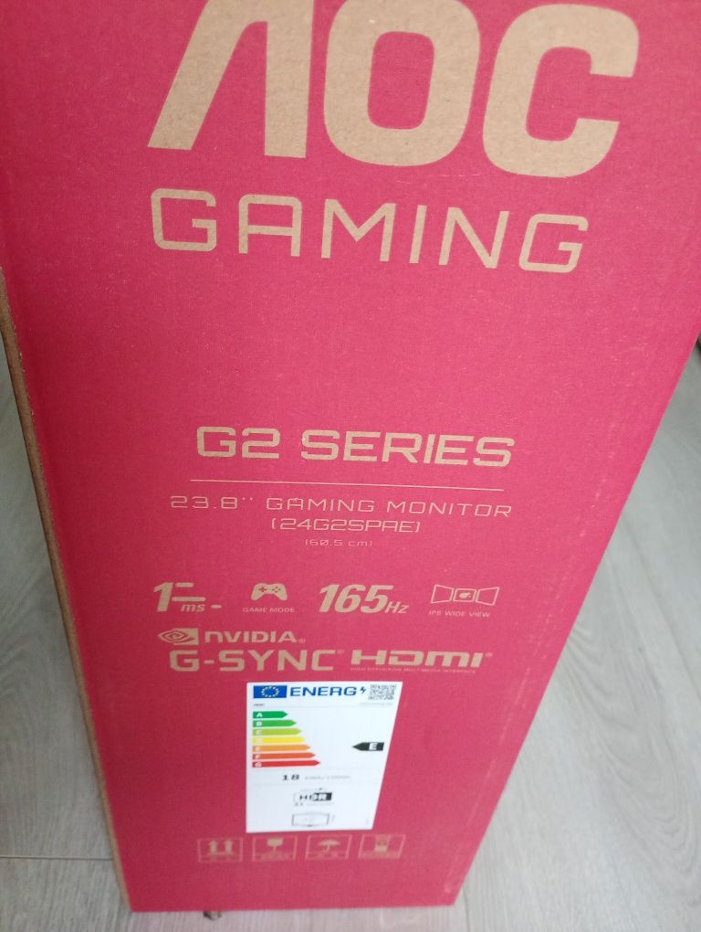 Monitor AOC gaming 165hz