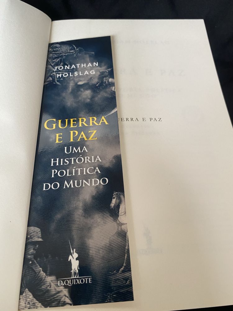 Livro “Guerra e Paz - Uma História Política do Mundo”