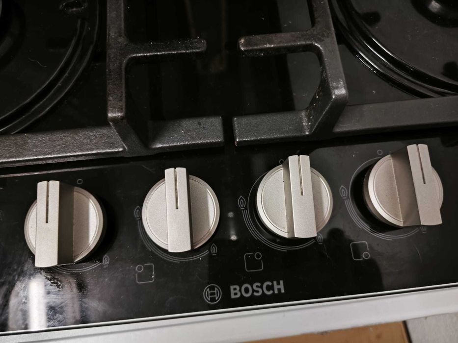 Placa de Gás BOSCH PNP6B6B90 (Gás Natural - 59 cm - Preto)