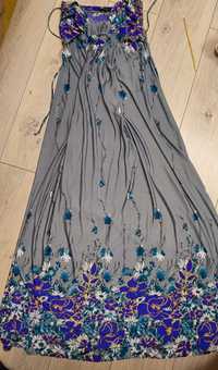Сукня сарафан для вагітних квіти