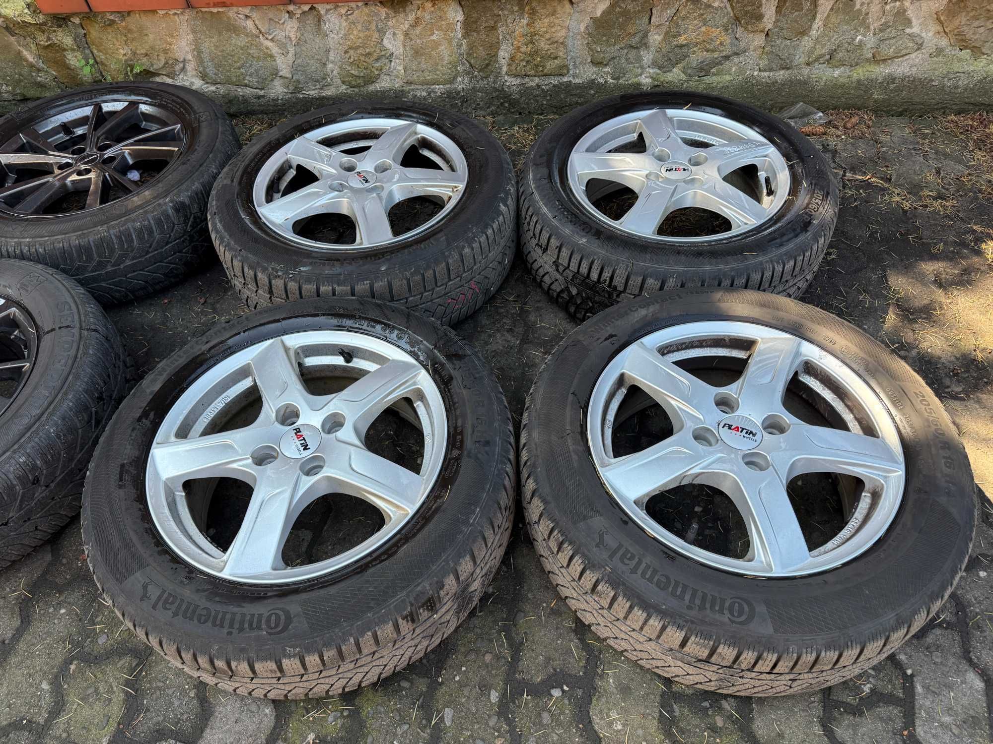 Felgi aluminiowe 16" 4x108 Ford EcoSport Fiesta z oponami zimowymi