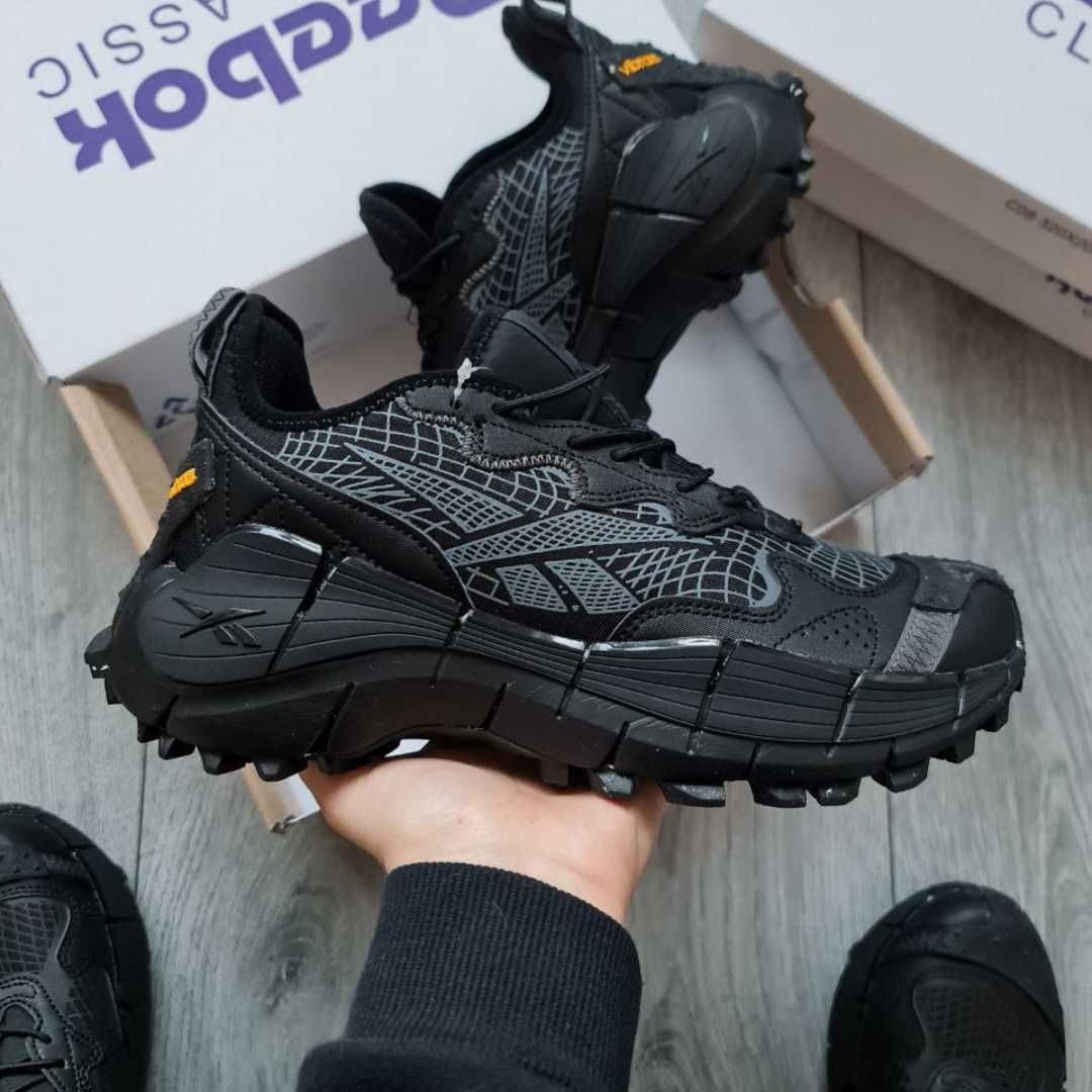 Чоловічі кросівки Reebok Zig Kinetica II Edge gore-tex Black/Gray