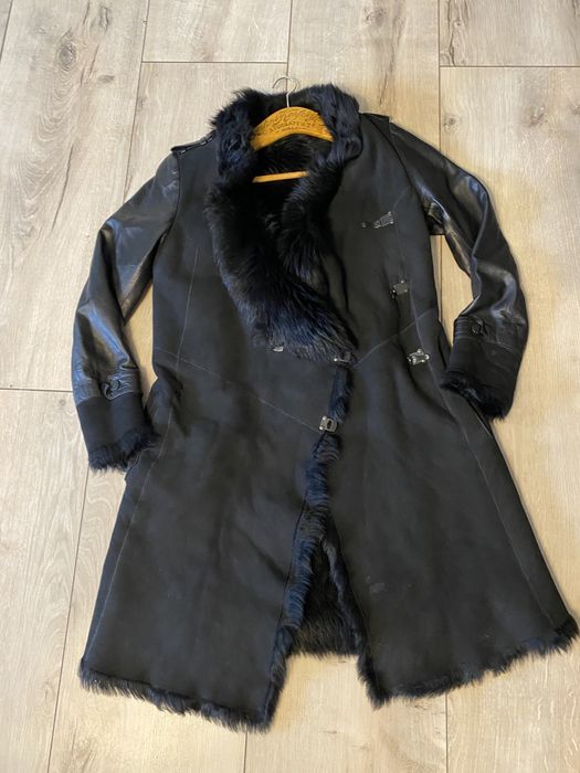 Płaszczyk skórzany, kożuch, futerko