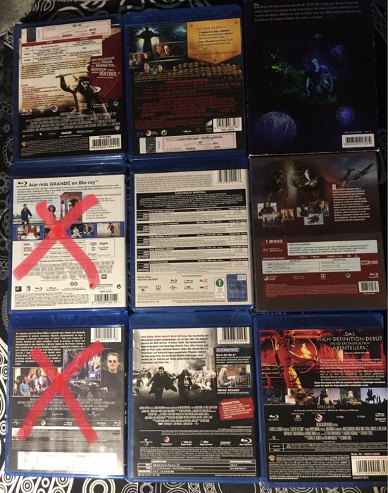 Varios Blu ray com legendas Português