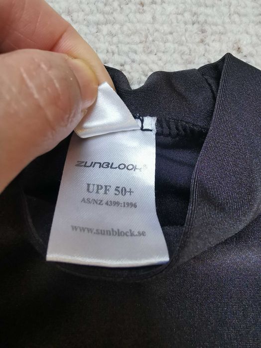 Strój UPF 50+ na słońce do wody 3-4 lata 98/100 ZUNBLOCK filtr