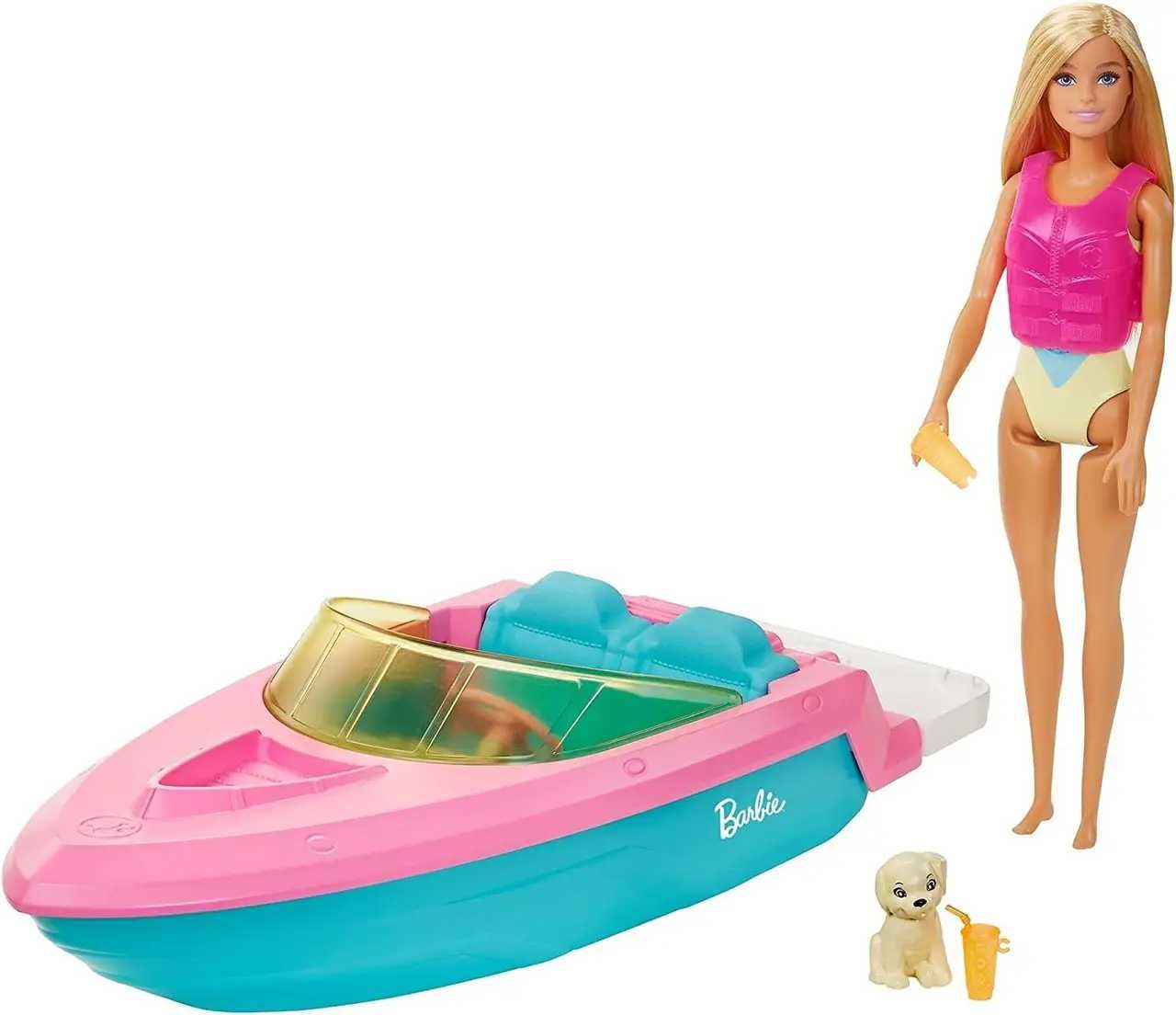 Ігровий набір Катер з  Барбі  Barbie Doll Boat with Pet Puppy GRG30