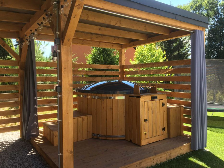 Apartamenty Black&White Lubawka - DOMEK Z RUSKĄ BANIĄ ORAZ SAUNĄ.