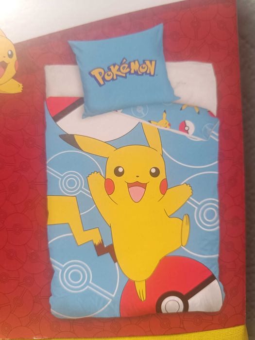 Piękna Pościel bajka Pokemon