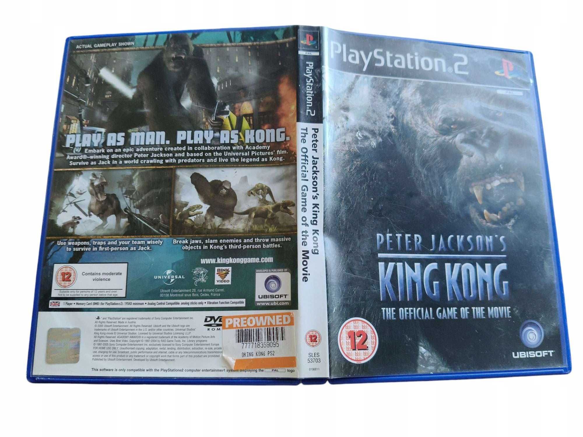 PS2 PETER JACKSON'S King Kong Games4US Kolumny 6/36