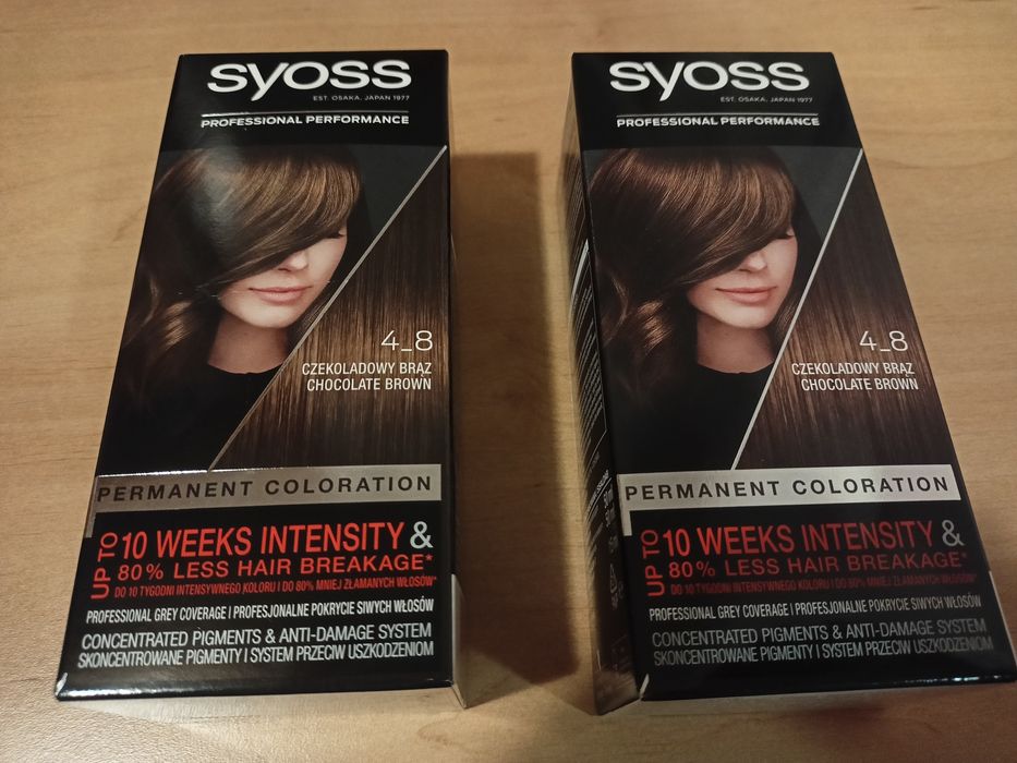 Farba do włosów syoss professional performance 4_8 czekoladowy brąz