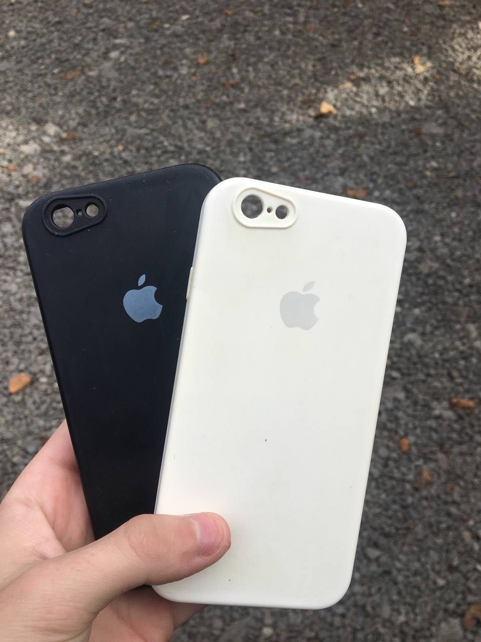 Чохли на Iphone 6 (6s) білий та чорний