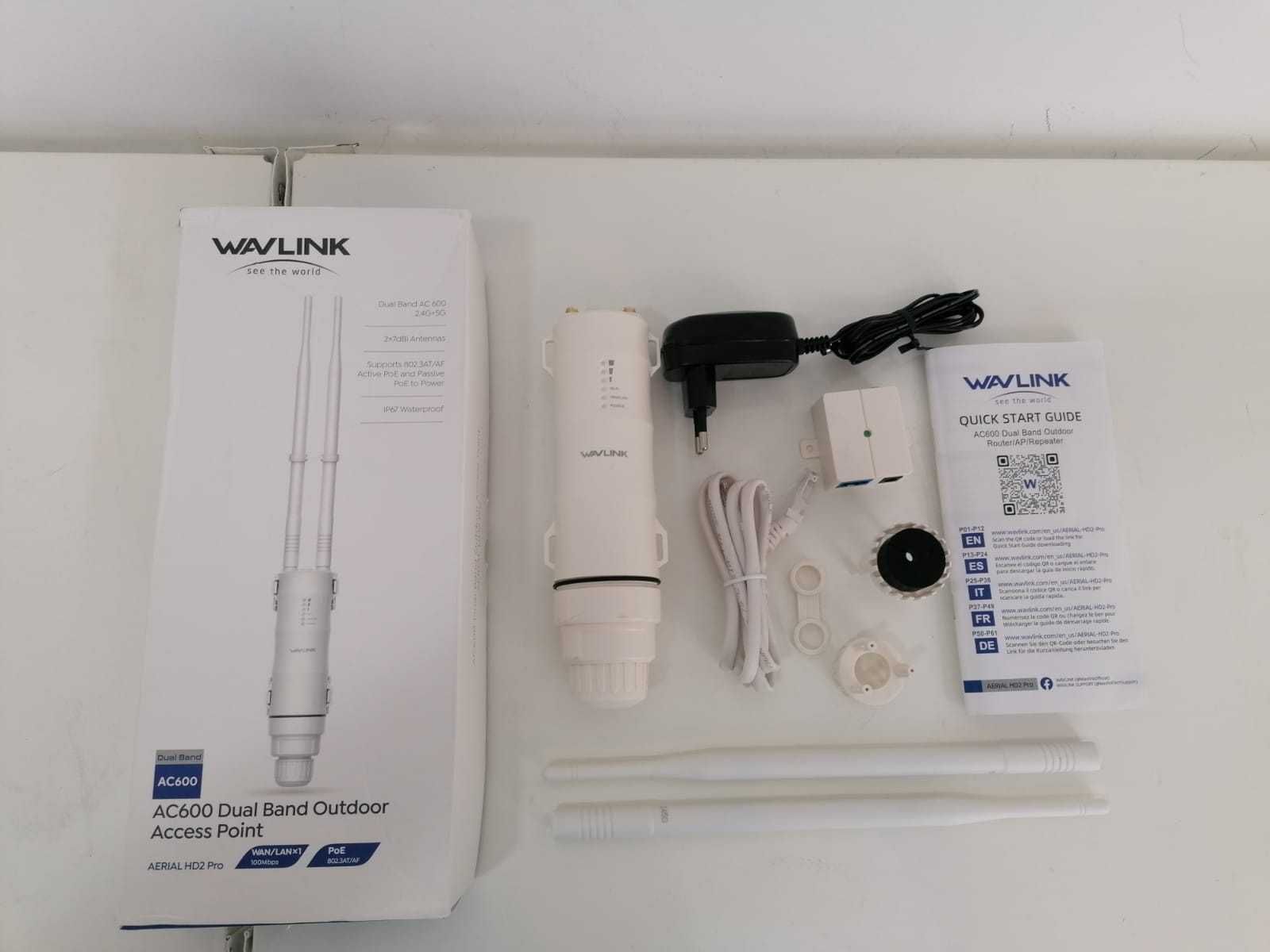 Router, Repetidor, Ponto de Acesso Wifi - NOVO - atinge + de 50 metros