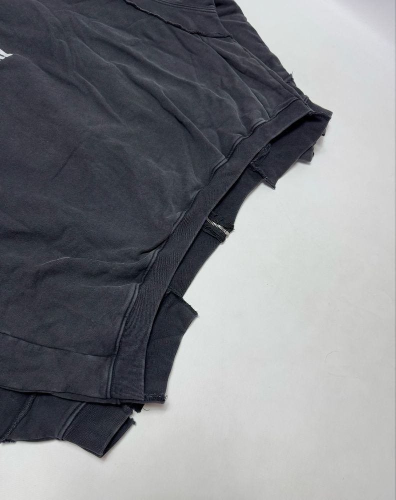 Зип худи Vetements Deconstructed Limited Edition zip hoodie худи