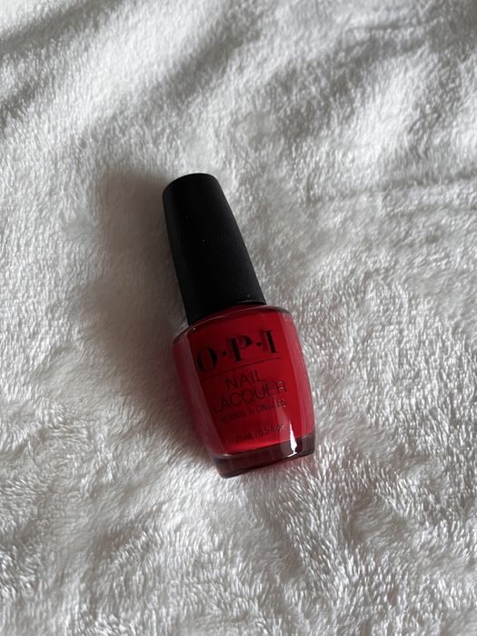 OPI kultowy czerwony lakier do paznokci nail lanquer