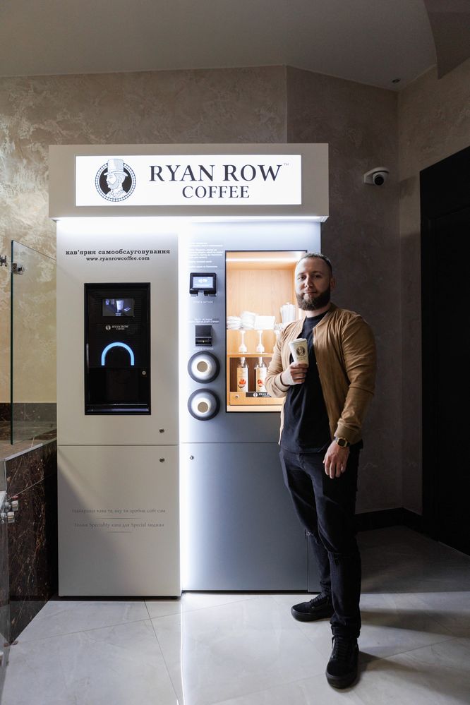 Технологічна кав’ярня самообслуговування від Ryan Row Coffee