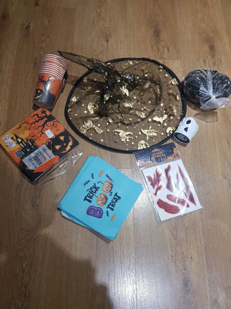 Zestaw Halloween nowy