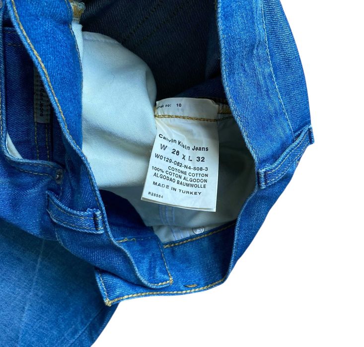 Calvin Klein bootcut jeans W26/L32, stan bardzo dobry
