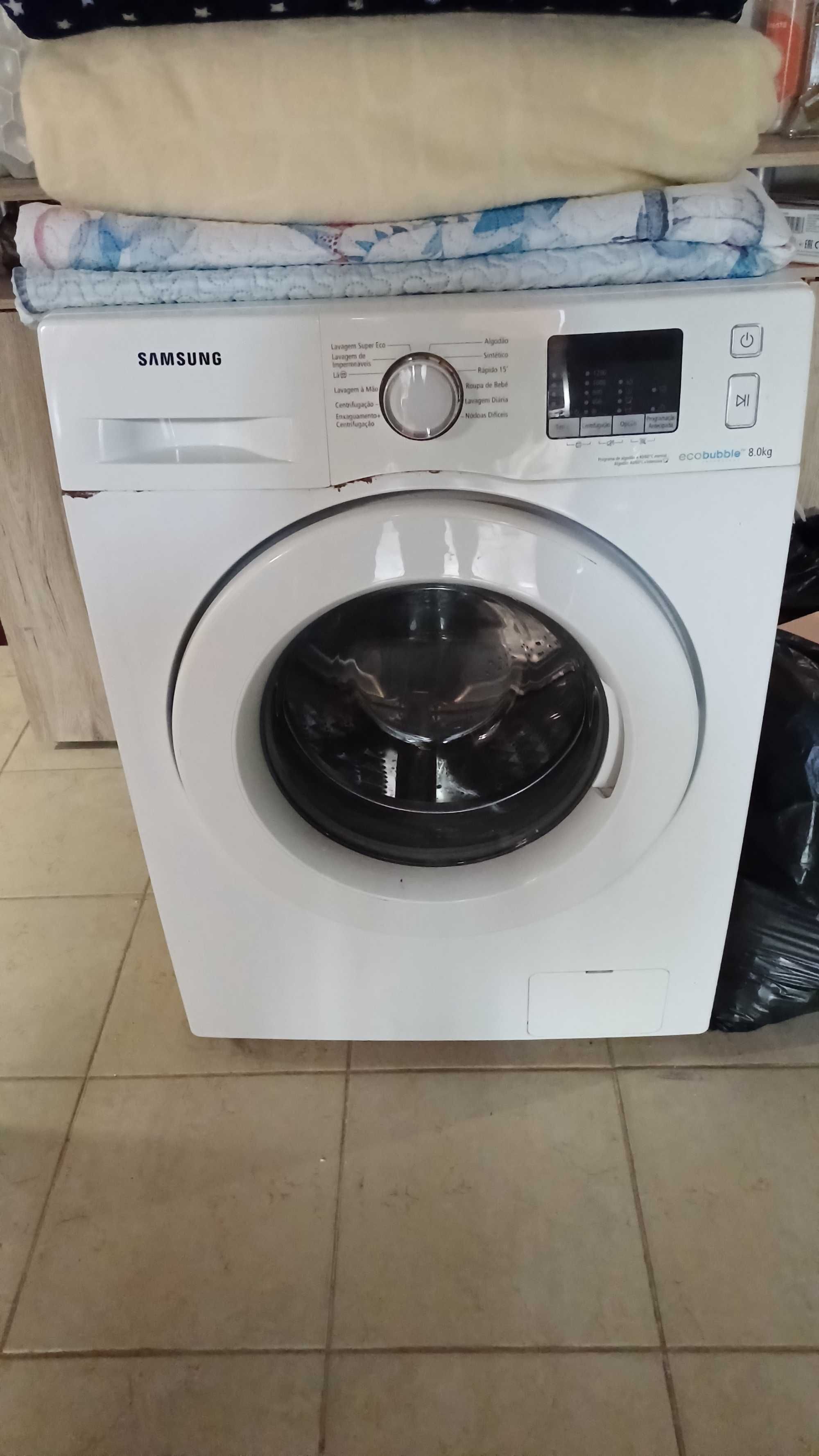 Maquina lavar roupa samsung 8kg