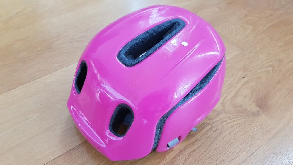 Kask na rower Kiddy Baby pink btwin