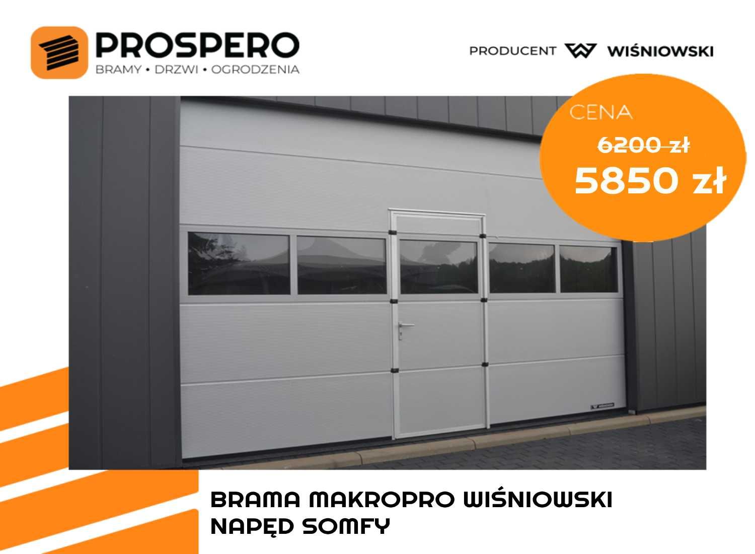 Brama przemysłowa Makro Wiśniowski / Krapkowice Prudnik Kędzierzyn