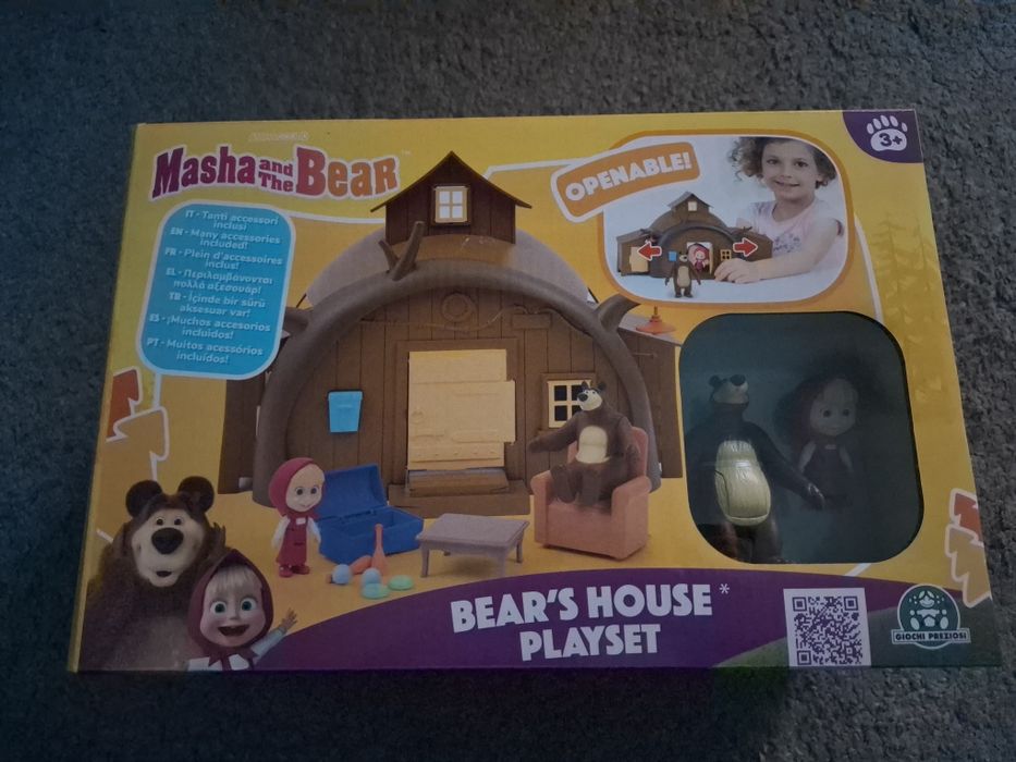 Masha Bear House Playset