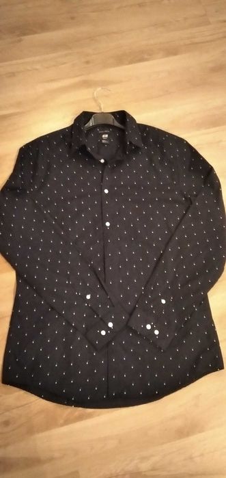 Koszula męska z długim rękawem M