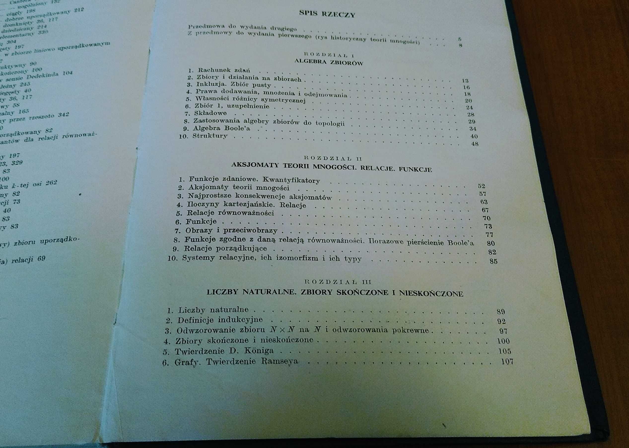 Teoria mnogości  Monografie Matematyczne 27 Kuratowski Mostowski