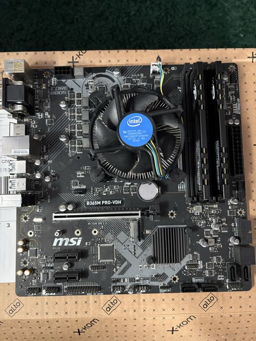 Plyta glowna z procesorem i ramem