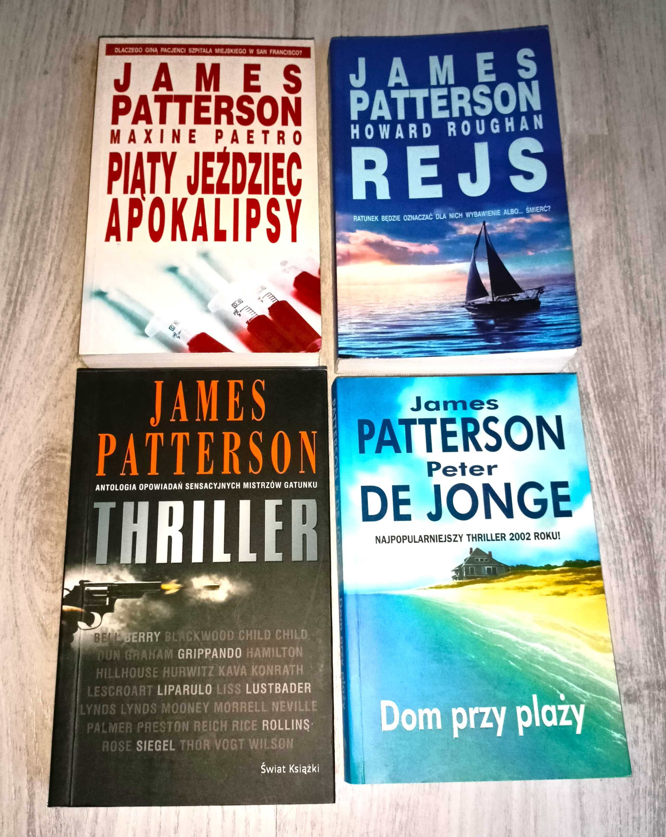 James Patterson Rejs Dom przy plaży Piąty jeździec Apokalipsy Thriller