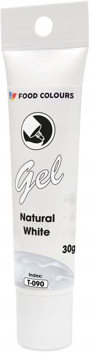 Barwnik Spożywczy W Żelu - T-090 Biały Natural White 30G