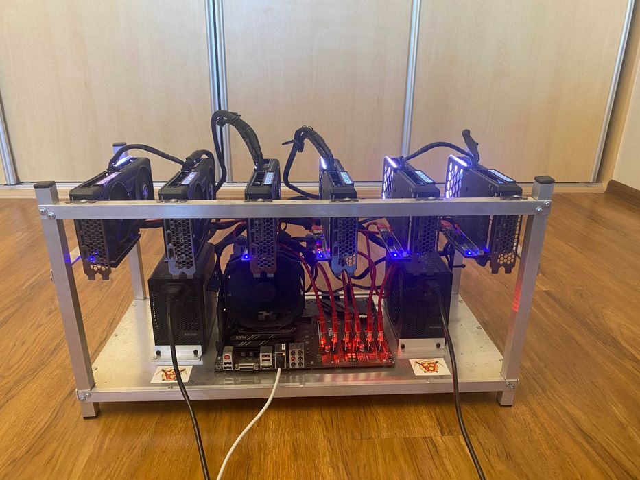 Koparka Kryptowalut RTX3060Tix6