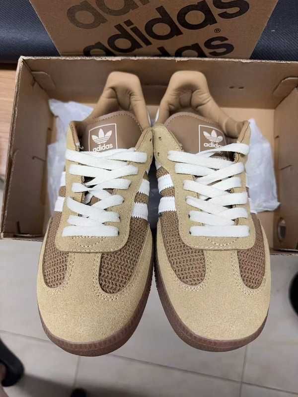 Adidas Samba Brown moda Oddychający Nowe buty unisex.42