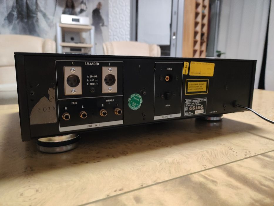 Sony CDP-X777ES High-End odtwarzacz CD czarny