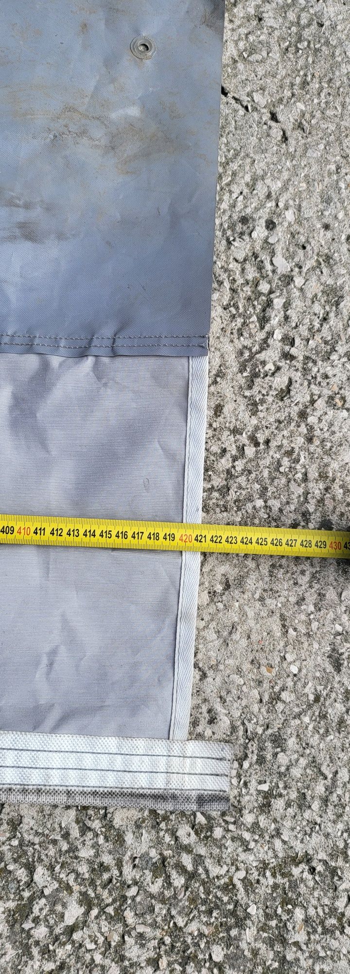 Fartuch koło kemping przedsionek