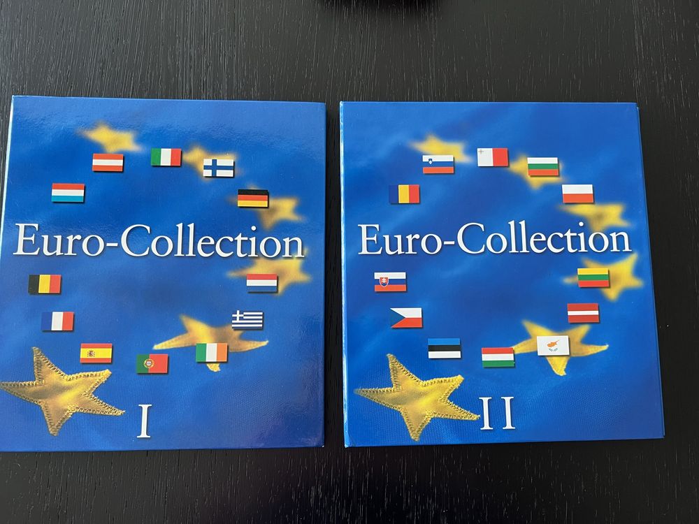 Album coleção moedas euro