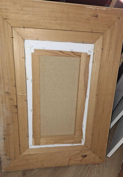 Quadro pintura a óleo A.Mena