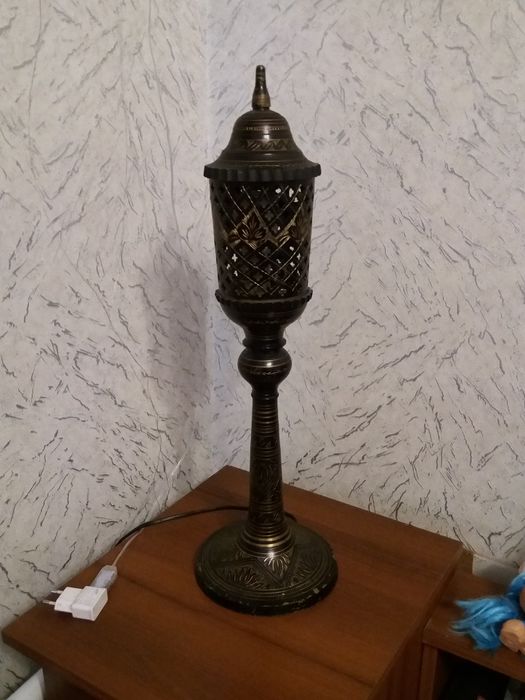 Светильник, ночник латунный Индия