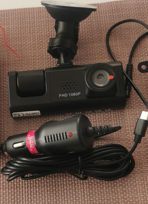 Wideorejestrator samochodowy 2 kamery FHD