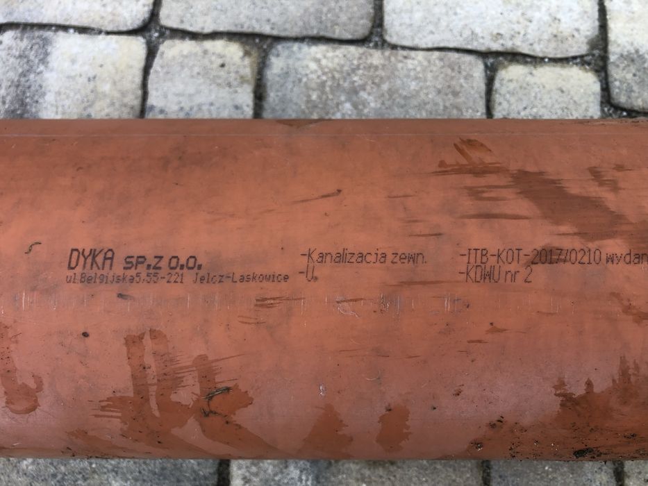 Rura kanalizacyjna PCV fi 160 / 3m sn2