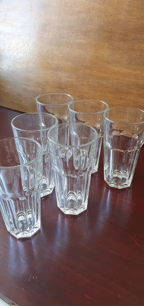 6 szklanek IKEA o poj. 500ml + siódma gratis w przypadku odbioru osobi