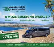 Wypożyczalnia busów Wynajem busa 9 osobowy Trafic - NOWE - WAKACJE