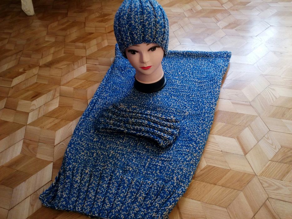 Czapka szalik opaska komplet