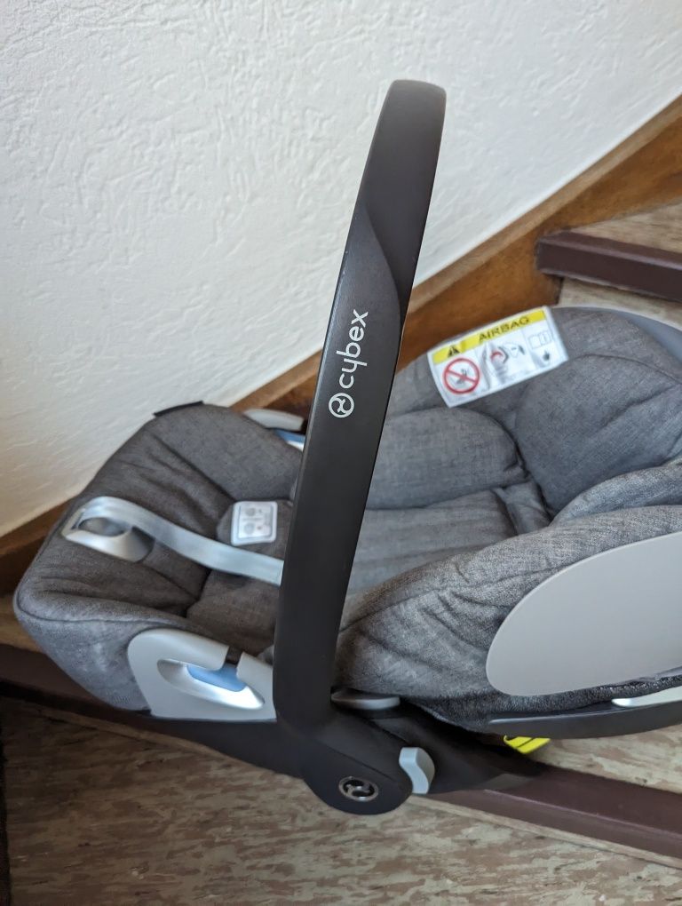 Автокрісло/люлька із нахилом Cybex Cloud Z i-size  Manhattan Grey