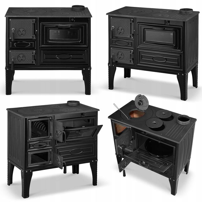 Kuchnia węglowa emaliowana westfalka piec kominek koza 8,70 kW