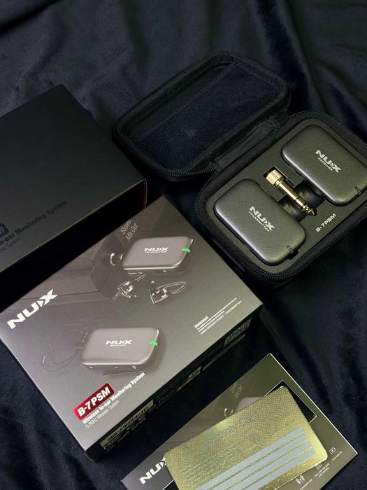 NUX B-7PSM – Sistema In-Ear Wireless (5.8 GHz)