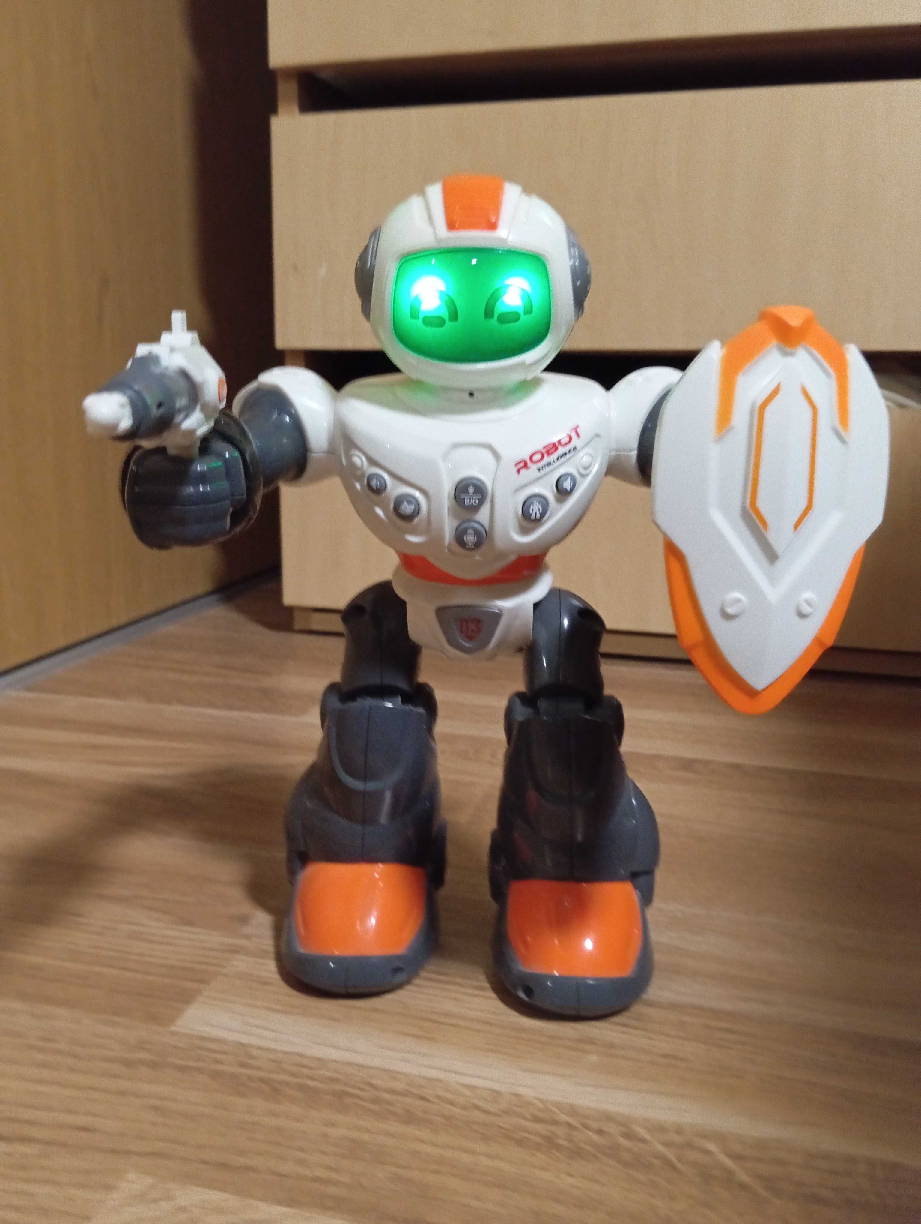 Robô Guerreiro versão laranja