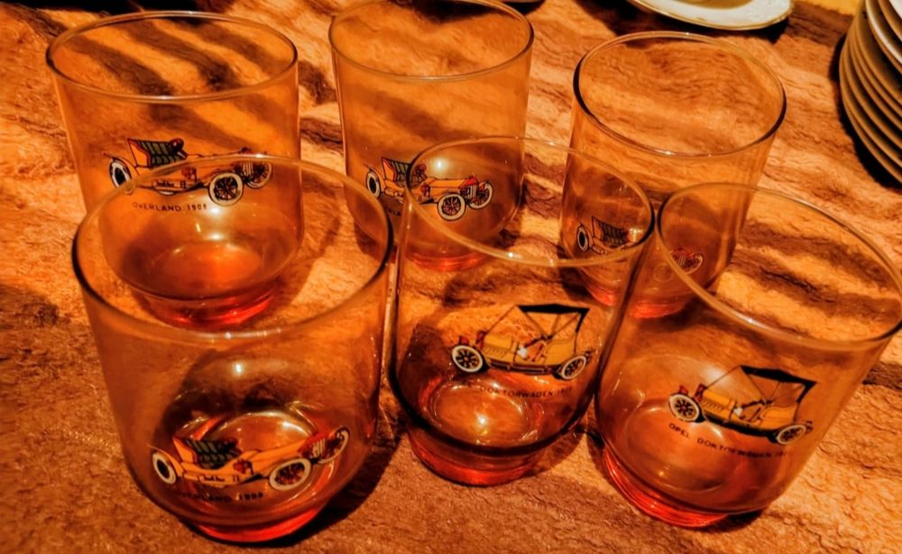 Szklanki do drinków PRL