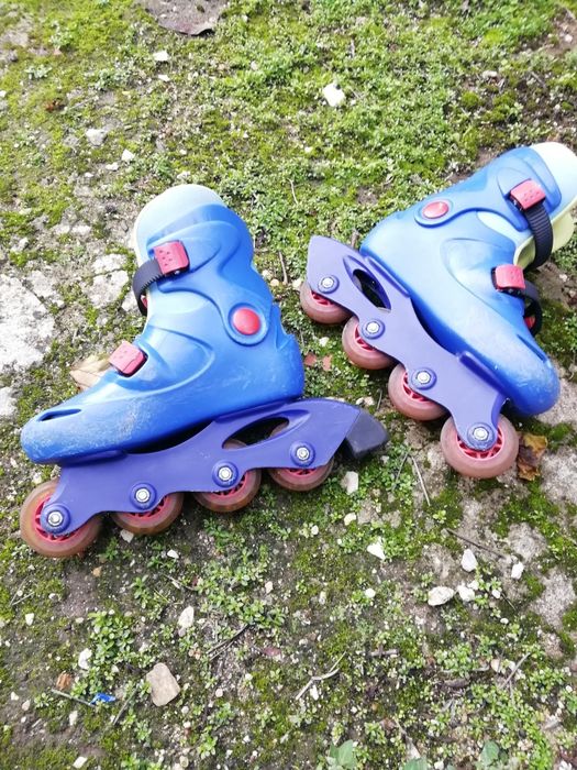 Patins em linha, tamanho 32