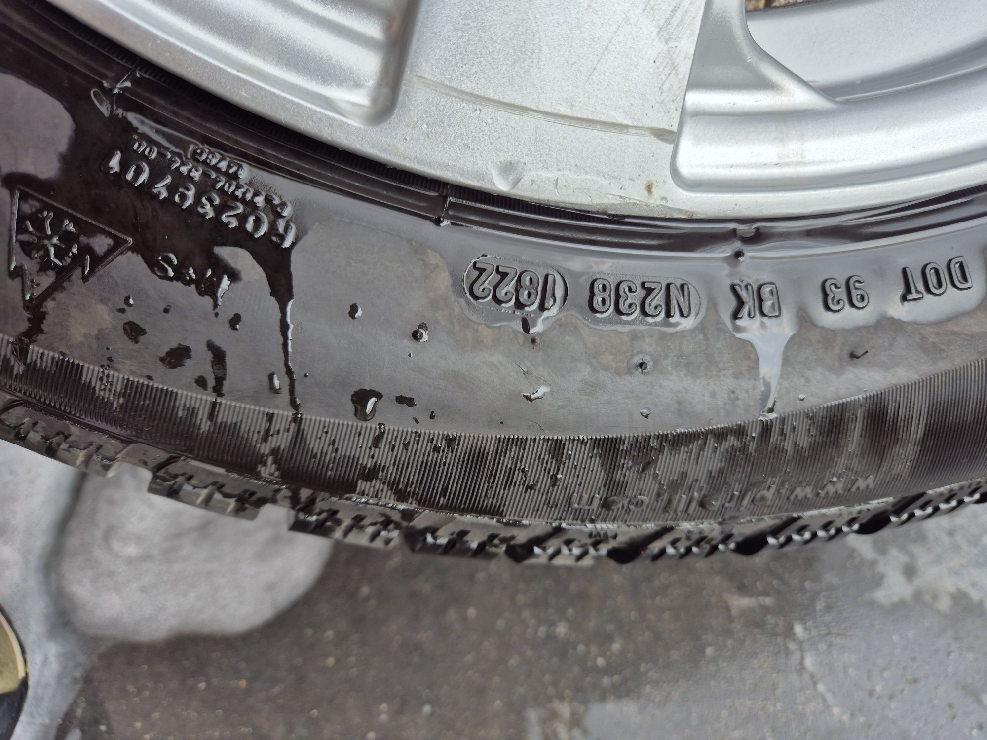 Felgi 5x120 r16 z oponami zimowymi